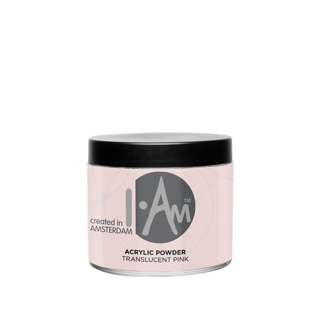 I.Am Nail Acrylic Powder Translucent Pink 25 gr